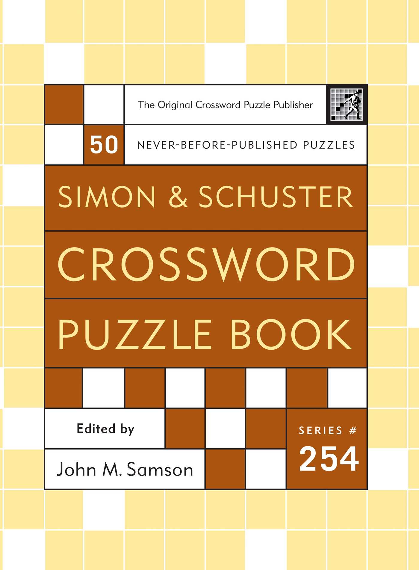 Simon and Schuster Crossword Puzzle Book #254-Hobbies/ quizzes/ games-買書書 BuyBookBook
