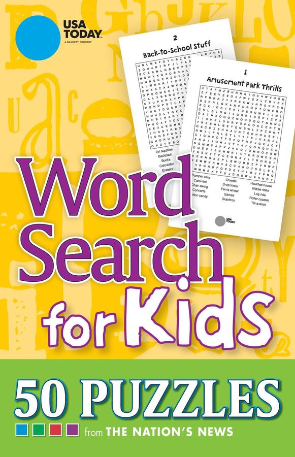 USA TODAY Word Search for Kids-Children’s / Teenage general interest: Hobbies/ quizzes/ toys and games-買書書 BuyBookBook