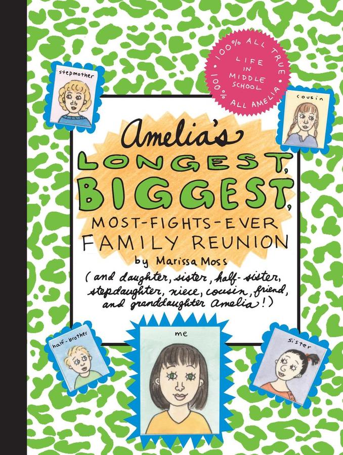 Amelia's Longest, Biggest, Most-Fights-Ever Family Reunion-Children’s / Teenage fiction: Relationship stories-買書書 BuyBookBook