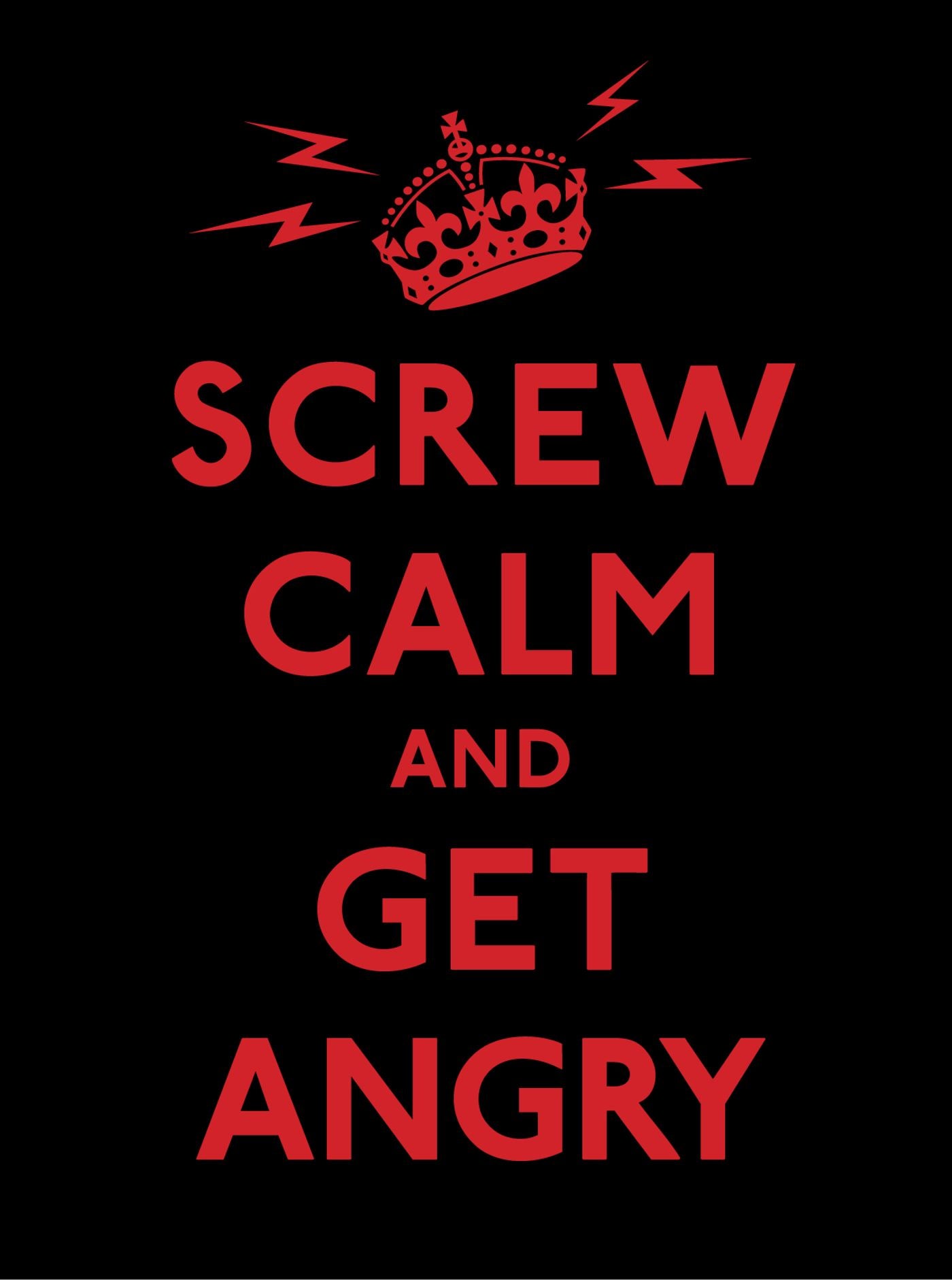 Screw Calm and Get Angry-Lifestyle and Leisure-買書書 BuyBookBook