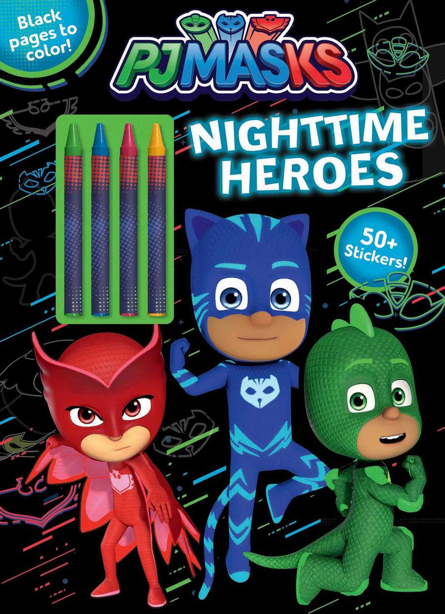PJ Masks: Nighttime Heroes-Children’s interactive and activity books and kits-買書書 BuyBookBook