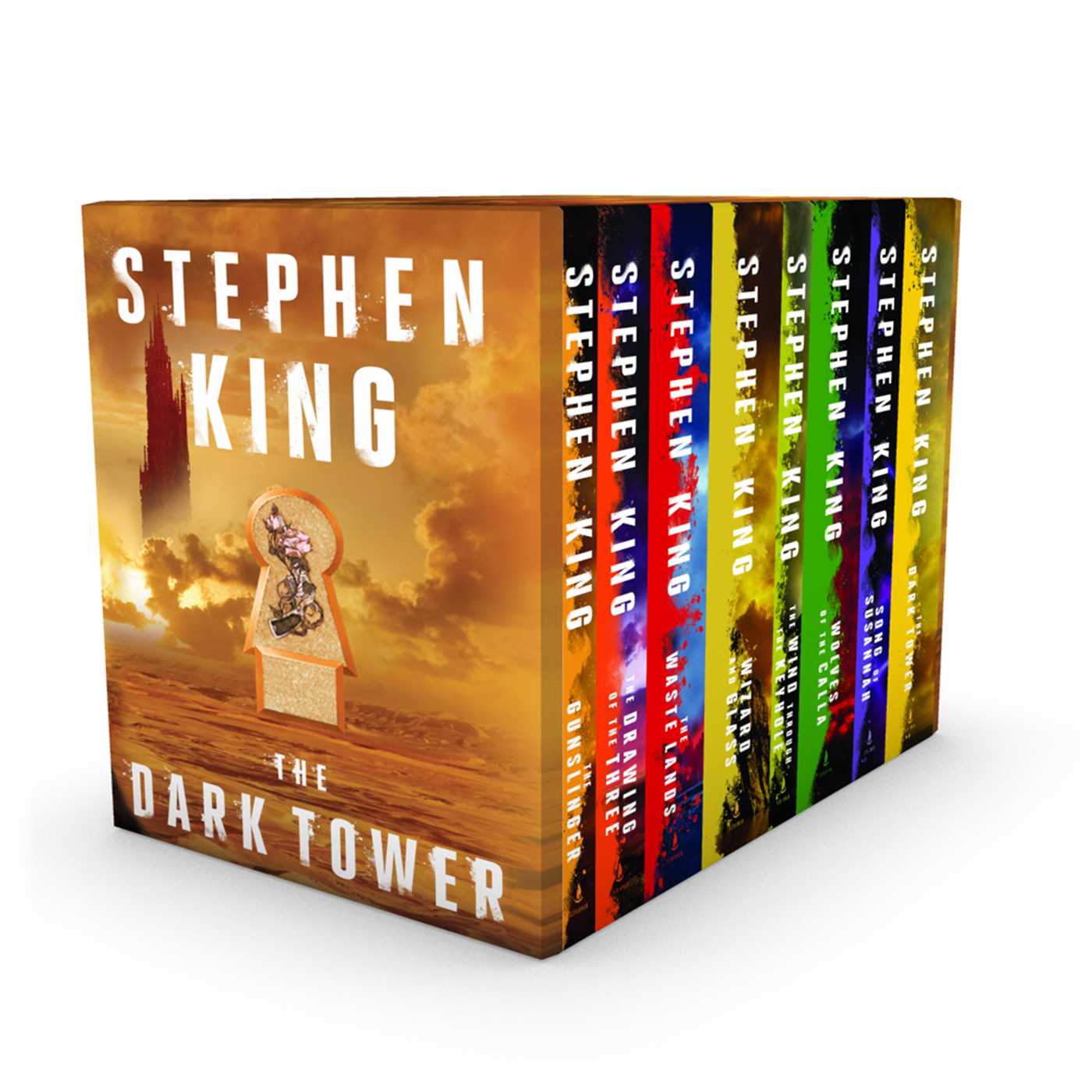 The Dark Tower 8-Book Boxed Set-Fiction: Fantasy-買書書 BuyBookBook
