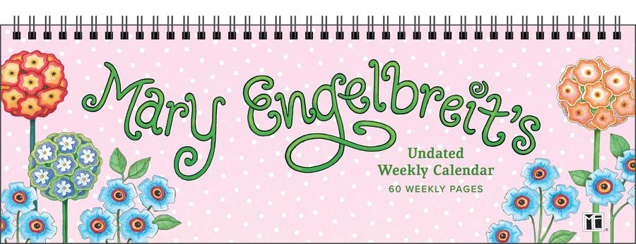 Mary Engelbreit's Undated Weekly Desk Pad Calendar-Art: general-買書書 BuyBookBook