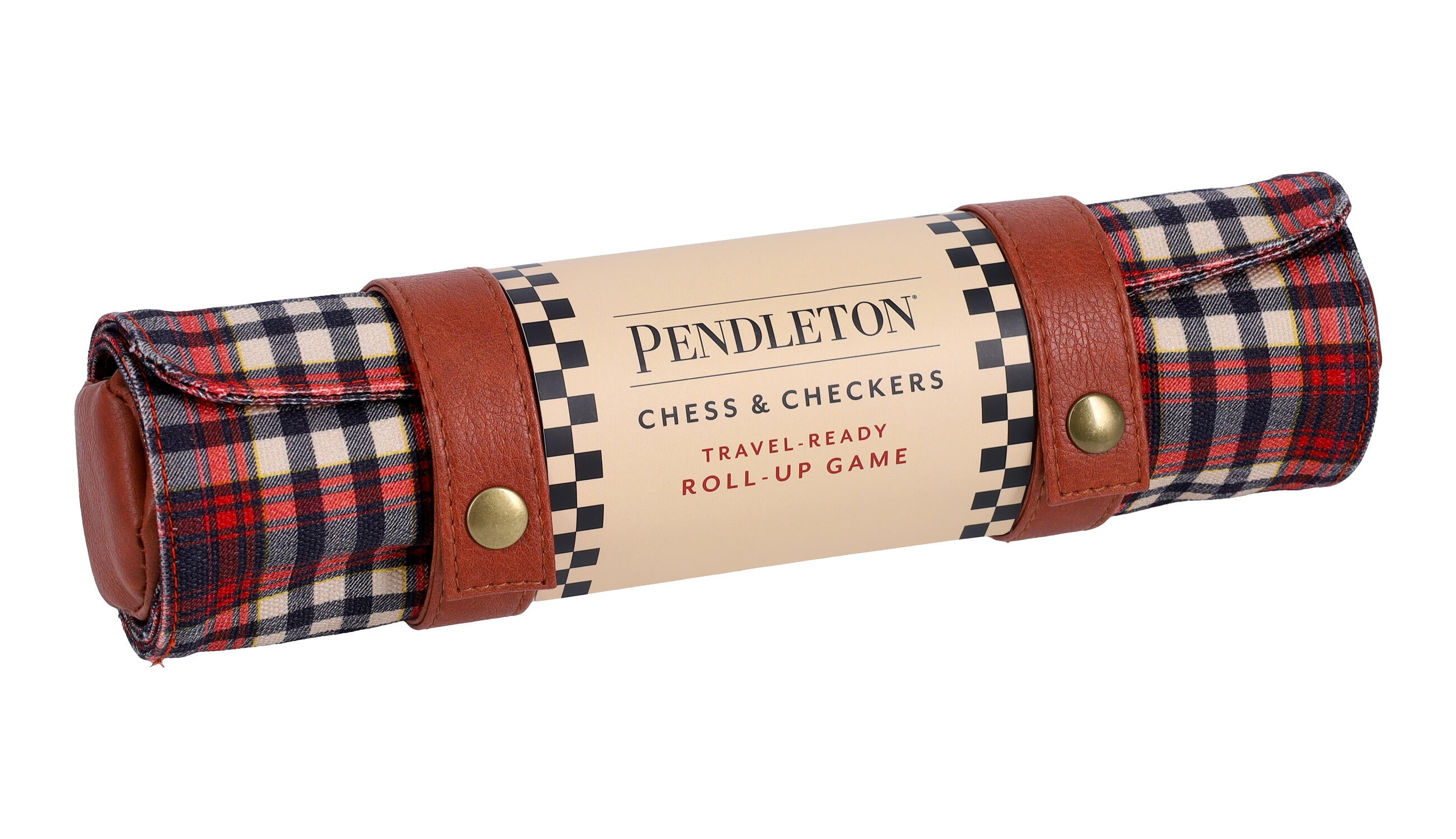 Pendleton Red Black Check Pattern Chess & Checkers-Stationery items-買書書 BuyBookBook
