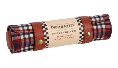 Pendleton Red Black Check Pattern Chess & Checkers-Stationery items-買書書 BuyBookBook