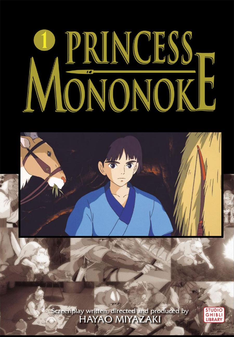 Princess Mononoke Film Comic, Vol. 1-Manga and East Asian style / tradition comic books-買書書 BuyBookBook