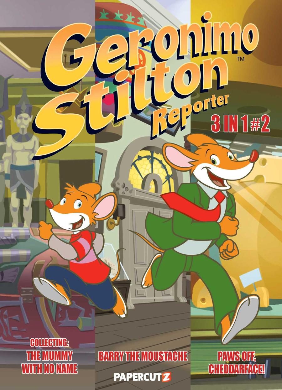 Geronimo Stilton Reporter 3 in 1 Vol. 2-Graphic novels/ Comic books/ Manga/ Cartoons-買書書 BuyBookBook