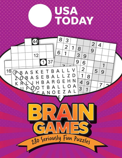USA TODAY Brain Games-Hobbies/ quizzes/ games-買書書 BuyBookBook