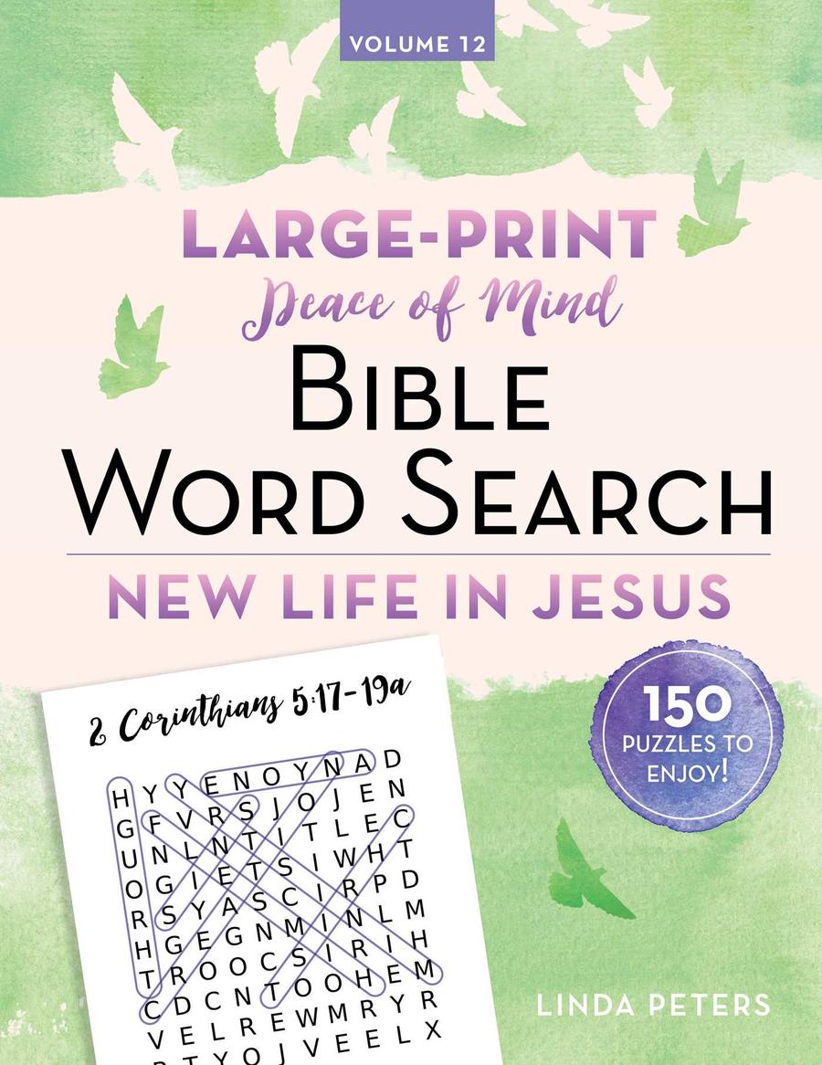 Peace of Mind Bible Word Search: New Life in Jesus-Hobbies/ quizzes/ games-買書書 BuyBookBook