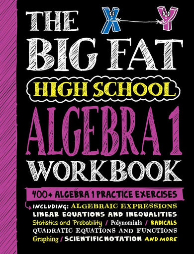 The Big Fat High School Algebra 1 Workbook-Children’s Educational: Mathematics/ science/ technology-買書書 BuyBookBook