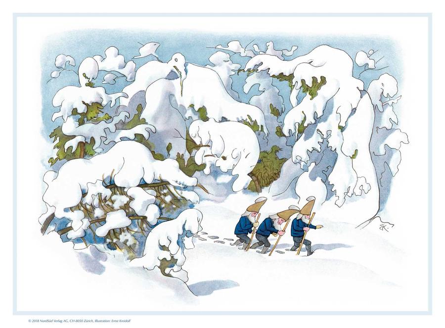 Gnomes in the Snow Advent Calendar-Children’s / Teenage fiction: General and modern fiction-買書書 BuyBookBook