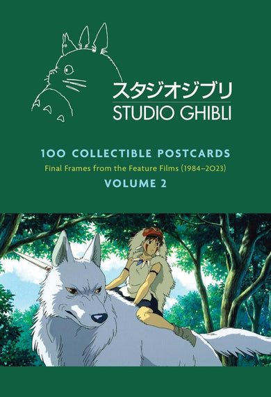 Studio Ghibli: 100 Collectible Postcards, Volume 2-Lifestyle and Leisure-買書書 BuyBookBook