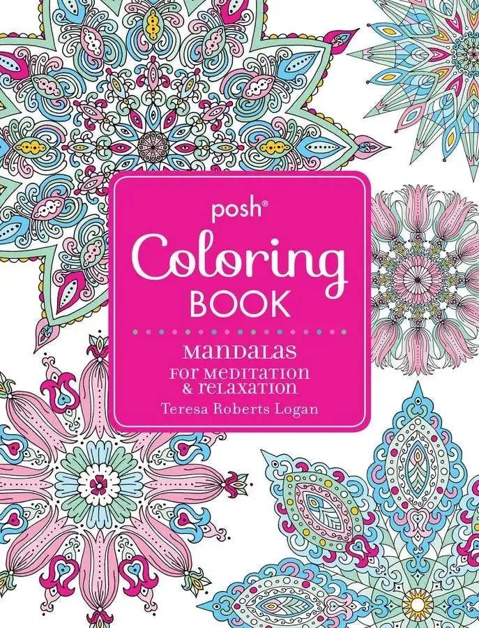 Posh Adult Coloring Book: Mandalas for Meditation & Relaxation-Hobbies/ quizzes/ games-買書書 BuyBookBook