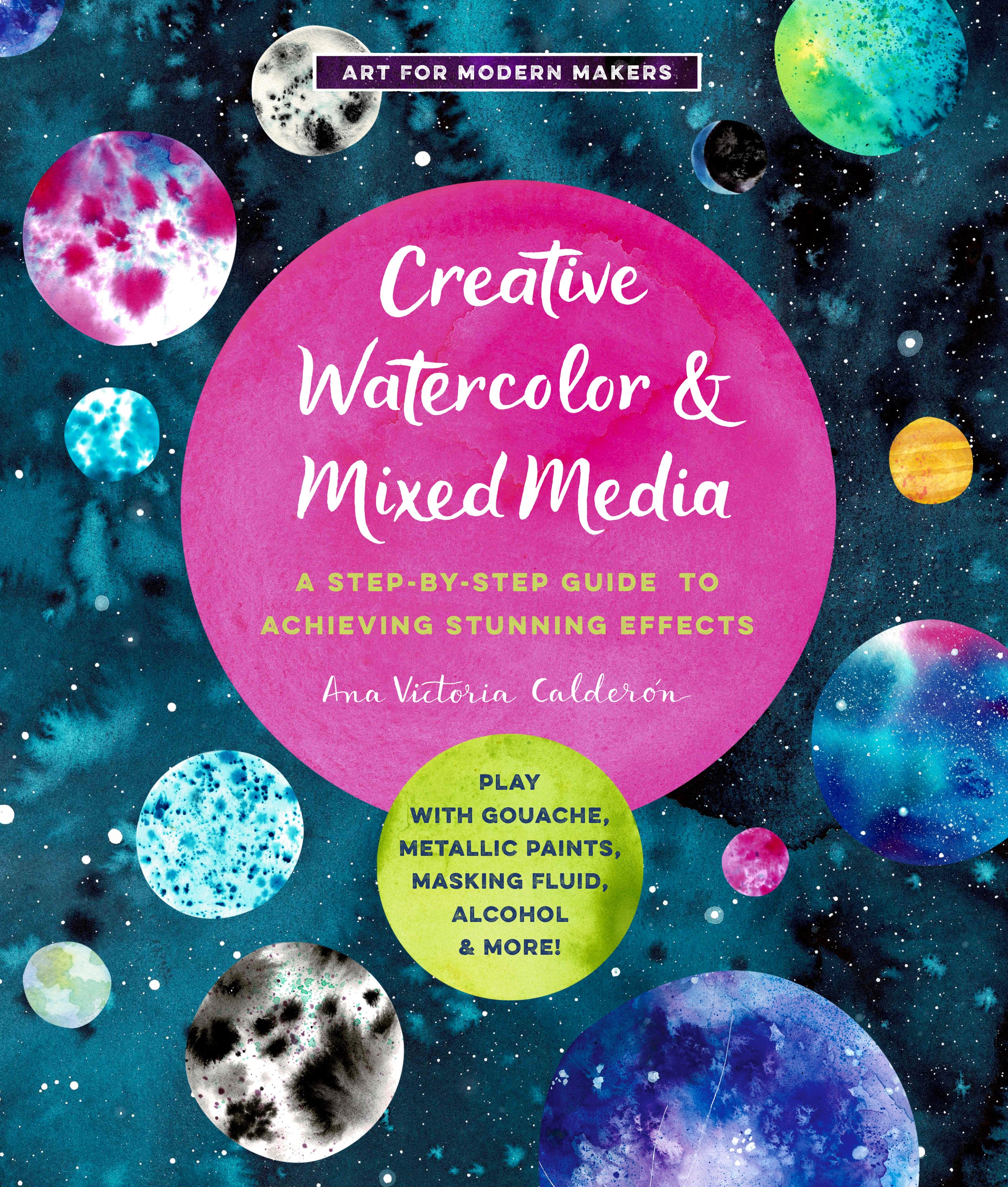 Creative Watercolor and Mixed Media-Painting, drawing and art manuals-買書書 BuyBookBook