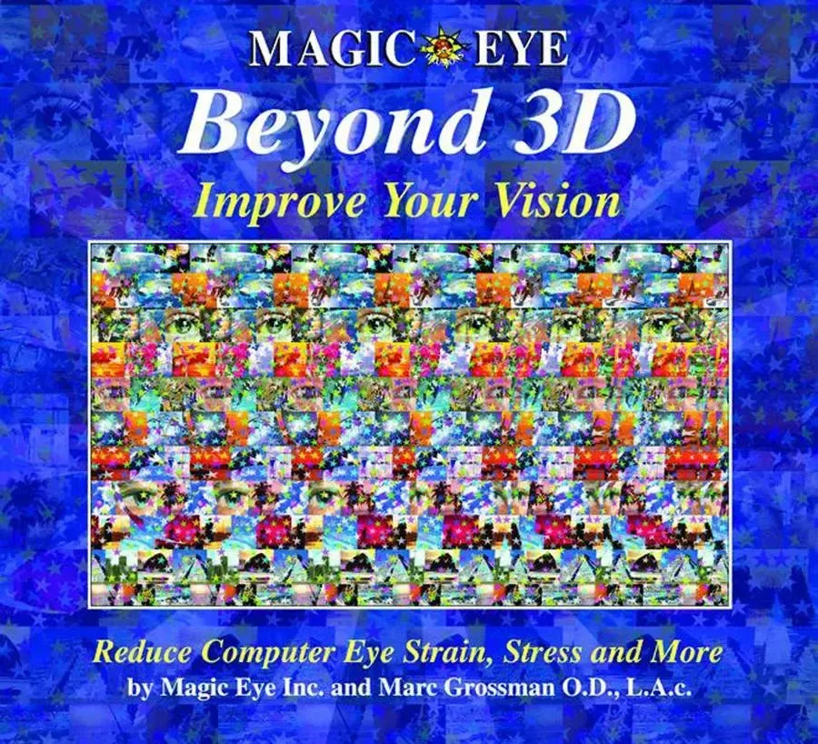 Magic Eye Beyond 3D: Improve Your Vision-Hobbies/ quizzes/ games-買書書 BuyBookBook