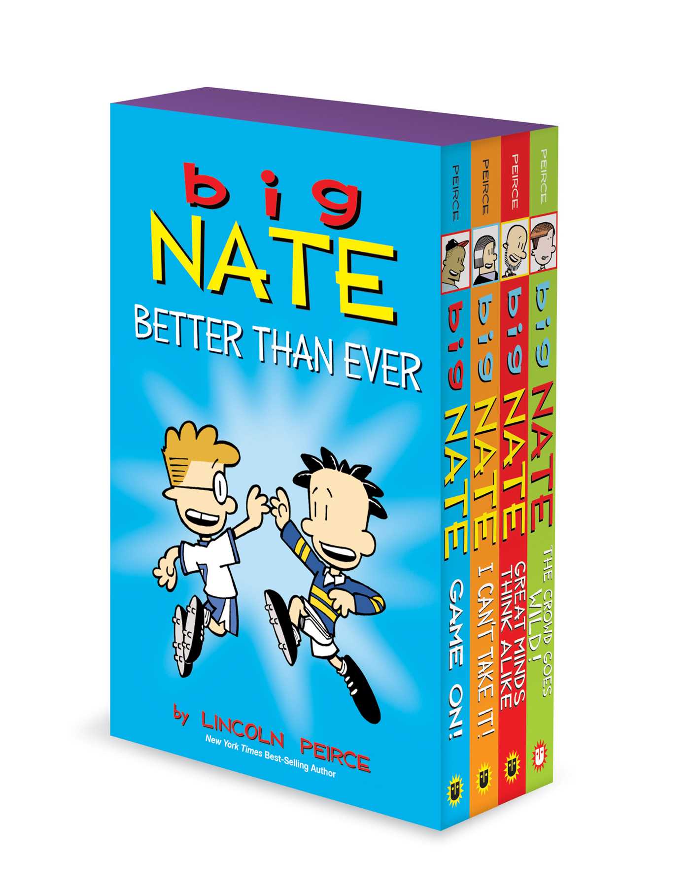 Big Nate Better Than Ever: Big Nate Box Set Volume 6-9-Graphic novels/ Comic books/ Manga/ Cartoons-買書書 BuyBookBook