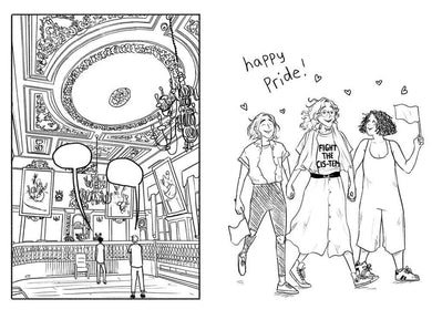 Official Heartstopper Colouring Book, The (Alice Oseman) - 買書書 BuyBookBook