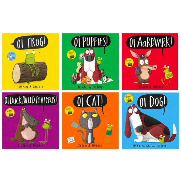 Oi Frog & Friends 6-Book Collection (Kes Gray)