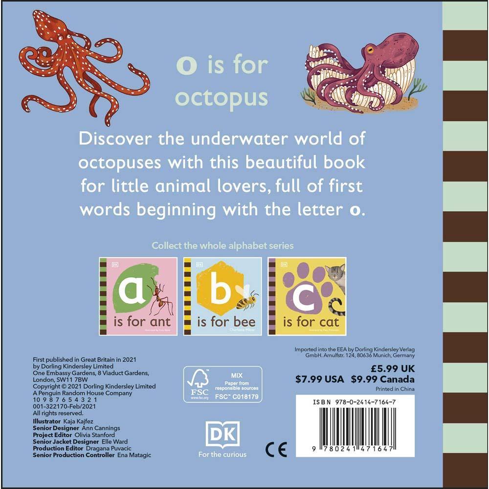 O is for Octopus (Board book) DK UK