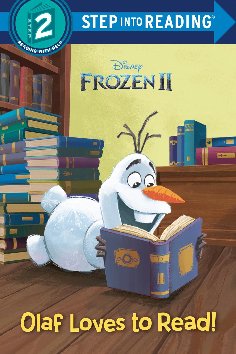 Olaf Loves to Read! (Disney Frozen 2)-Children’s / Teenage fiction: General and modern fiction-買書書 BuyBookBook