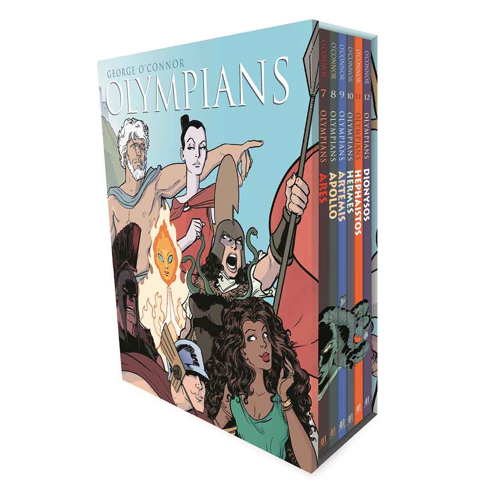 Olympians Boxed Set Books #7-#12-Fiction: 神話傳說 Myth and Legend-買書書 BuyBookBook