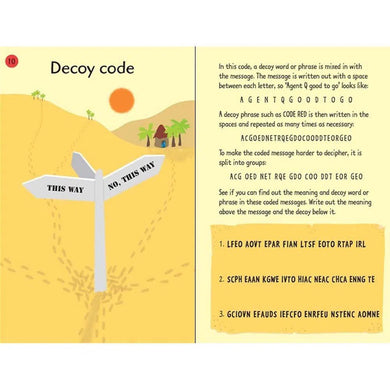Over 50 secret codes Usborne