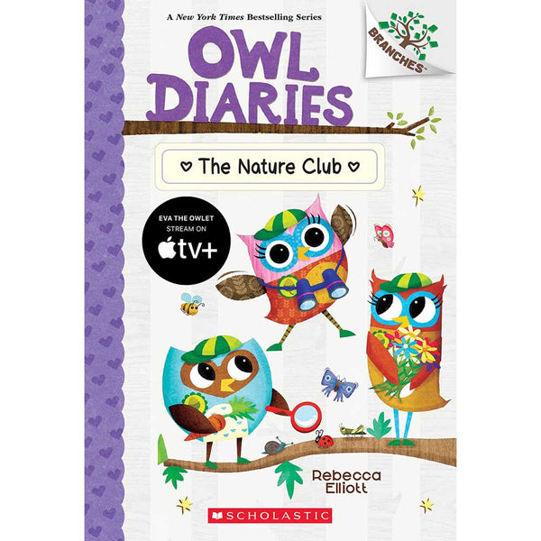 Owl Diaries #18 The Nature Club (Branches) (Rebecca Elliott)-Fiction: 橋樑章節 Early Readers-買書書 BuyBookBook