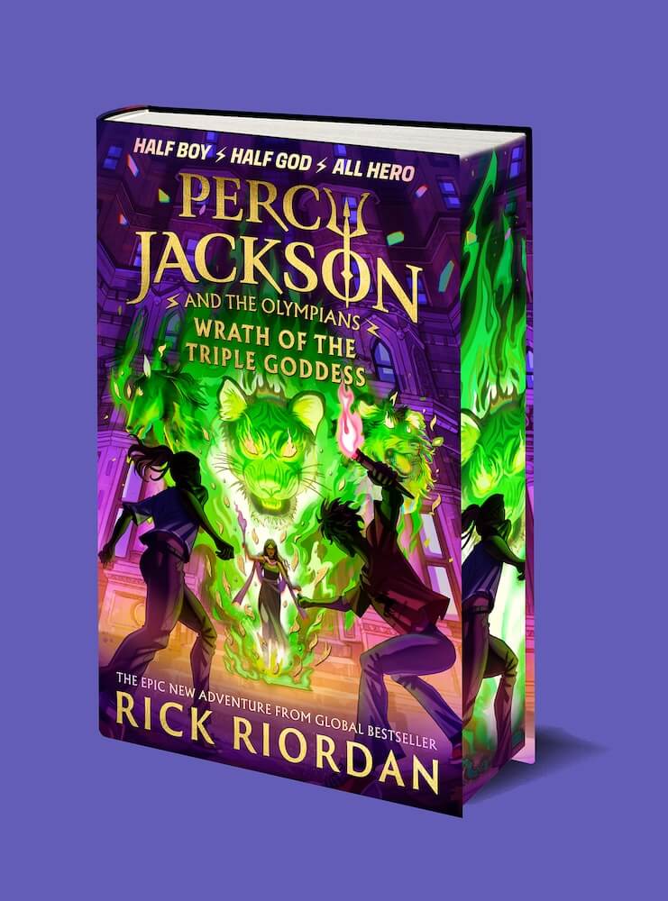 正版 Percy Jackson and the Olympians Wrath of the Triple