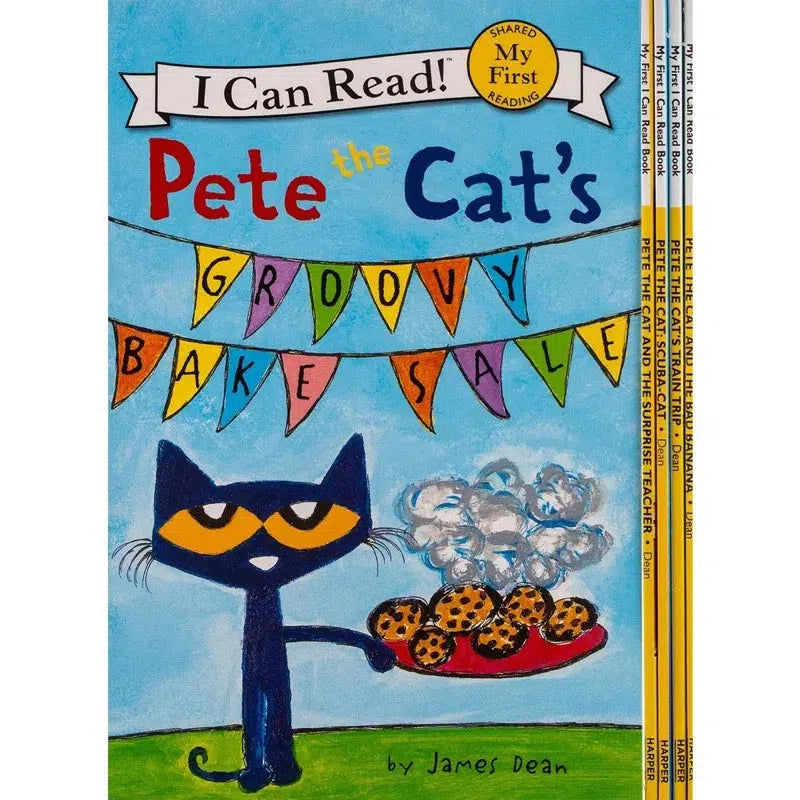 ICR: Pete the Cat: Big Reading Adventures: 5 Far-Out Books in 1 Box!( I Can Read! L0 My first)-Fiction: 橋樑章節 Early Readers-買書書 BuyBookBook