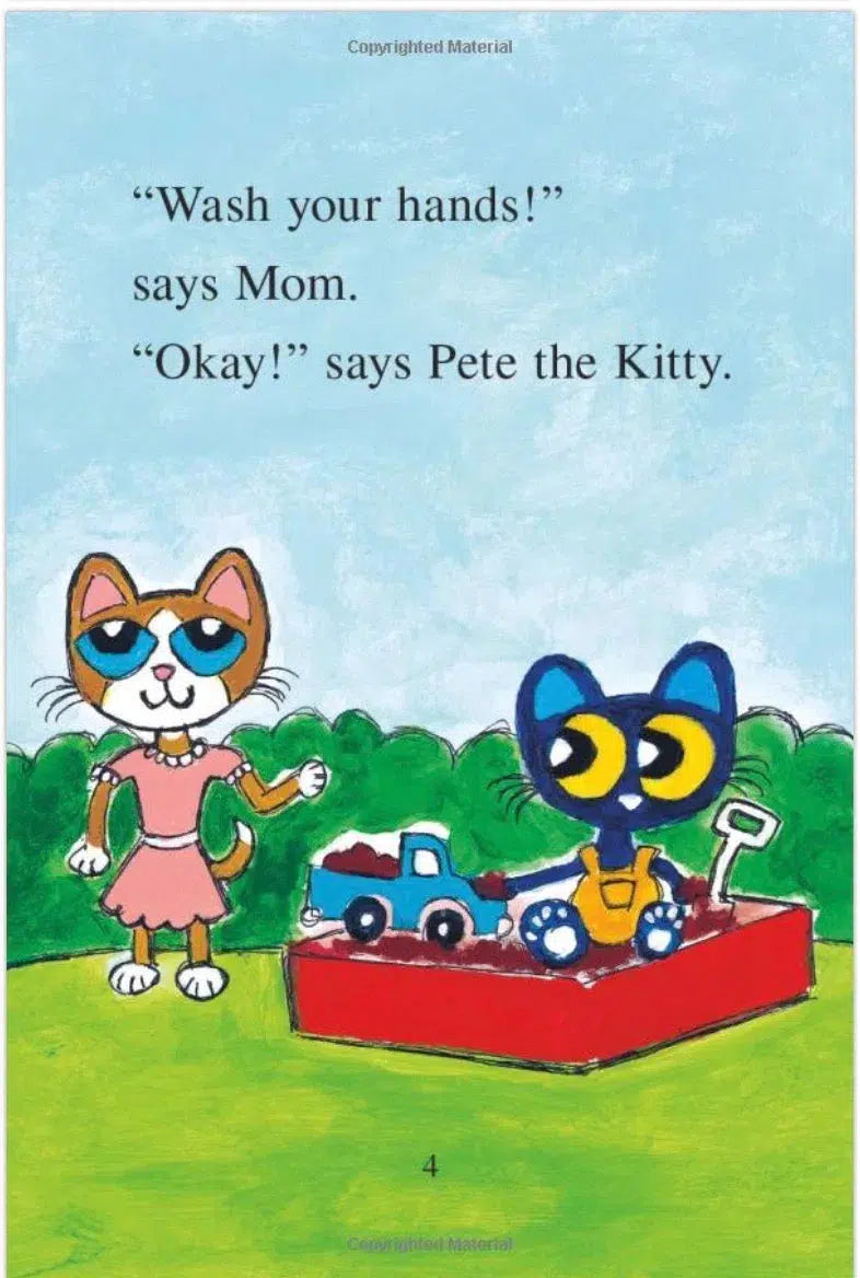 ICR: Pete the Kitty: Wash Your Hands (I Can Read! L0 My First)-Fiction: 橋樑章節 Early Readers-買書書 BuyBookBook