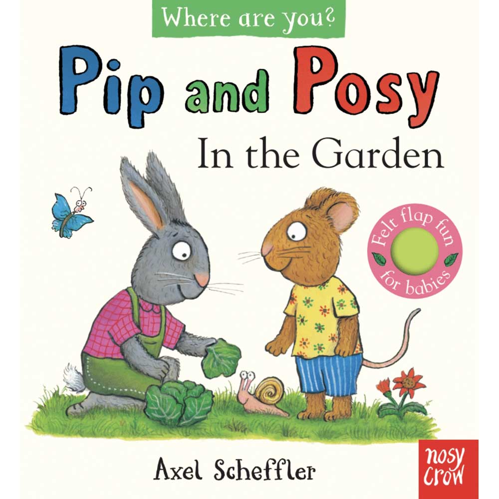 正版Pip and Posy, Where Are You? In the Garden (Felt Flaps)(with QR code  Audio)(Axel Scheffler) 最抵價: 買書書BuyBookBook