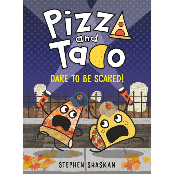 Pizza and Taco: Dare to Be Scared! (A Graphic Novel)-Fiction: 幽默搞笑 Humorous-買書書 BuyBookBook
