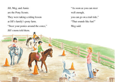 ICR: Pony Scouts : The Trail Ride (I Can Read! L2)-Fiction: 橋樑章節 Early Readers-買書書 BuyBookBook