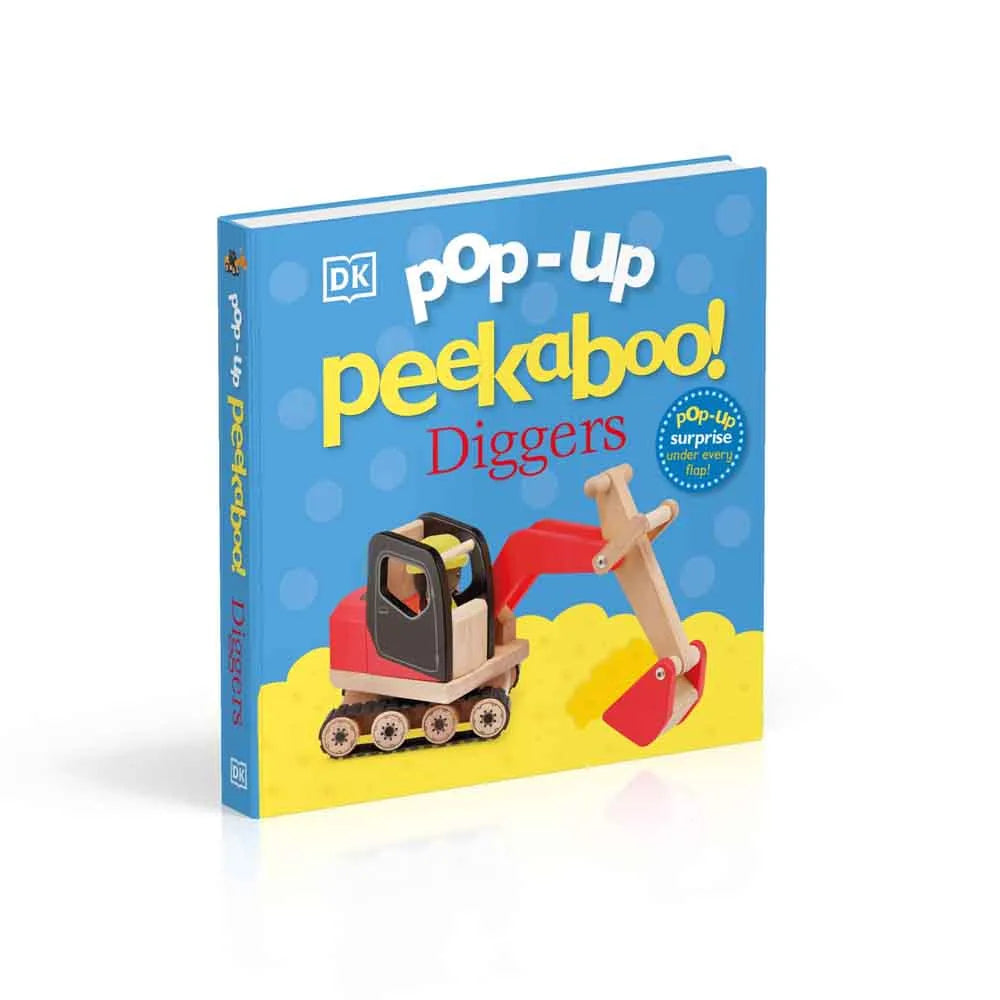 Pop-Up Peekaboo! - Diggers-Nonfiction: 學前基礎 Preschool Basics-買書書 BuyBookBook