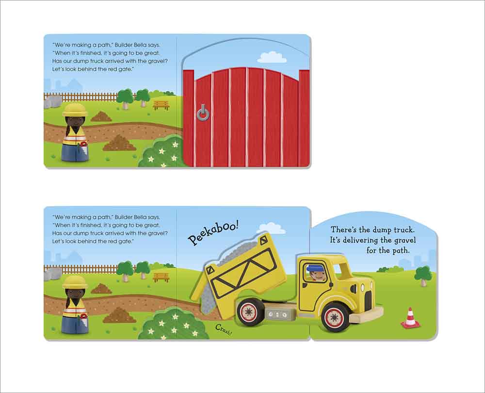 Pop-Up Peekaboo! - Diggers-Nonfiction: 學前基礎 Preschool Basics-買書書 BuyBookBook