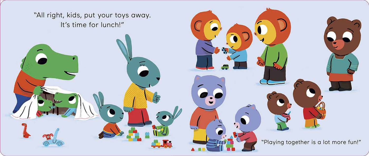 Pull and Play-Brothers and Sisters (Board book) - 買書書 BuyBookBook
