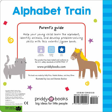 Puzzle and Play - Alphabet Train (Board Book) Priddy