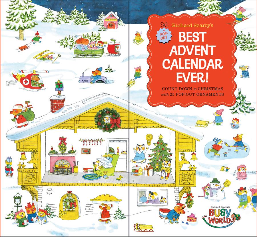 Richard Scarry's Best Advent Calendar Ever!-Children’s / Teenage general interest: Places and peoples-買書書 BuyBookBook