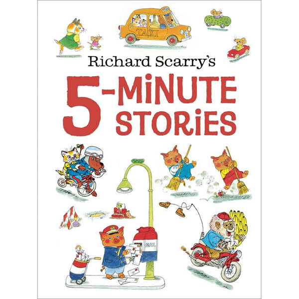 Richard Scarry's 5-Minute Stories-Fiction: 兒童繪本 Picture Books-買書書 BuyBookBook