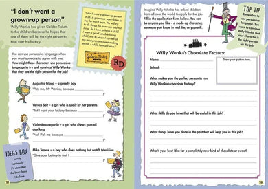 Roald Dahl's Creative Writing with Charlie and the Chocolate Factory: How to Write Tremendous Characters