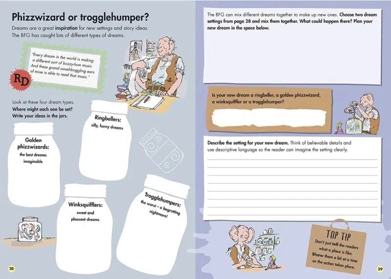 Roald Dahl's Creative Writing with The BFG - 買書書 BuyBookBook