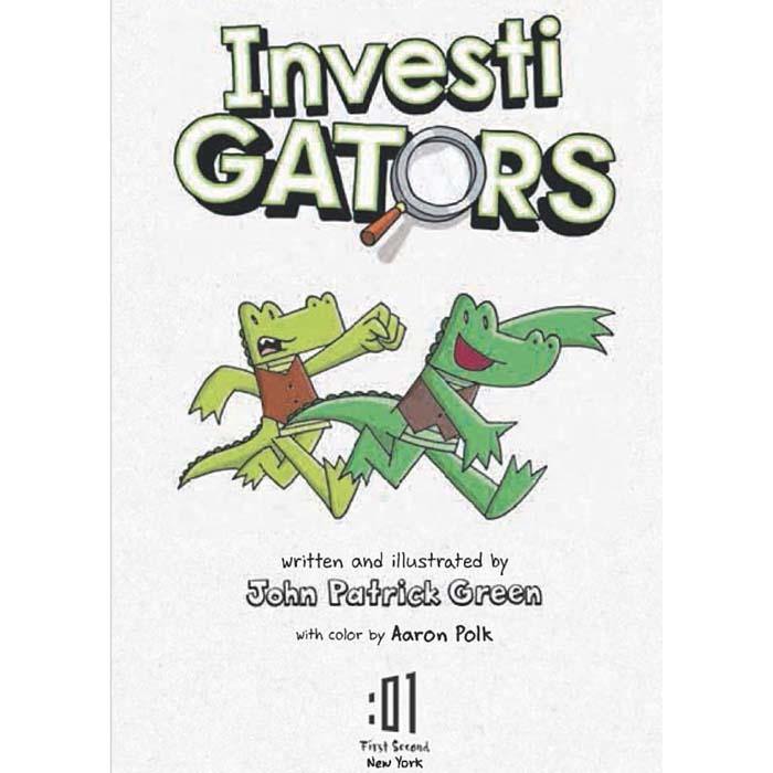 InvestiGators #01-04 Bundle (4 Books) (Hardback)(John Patrick Green) First Second