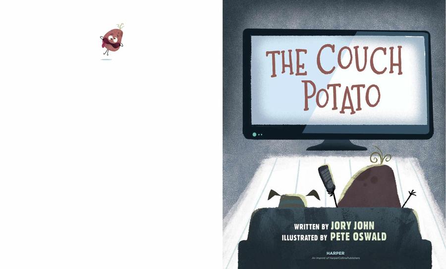 Bad Seed #04 The Couch Potato (Paperback) (Jory John) Harpercollins US