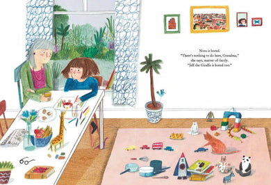 There's a Tiger in the Garden (Lizzy Stewart)-Fiction: 兒童繪本 Picture Books-買書書 BuyBookBook
