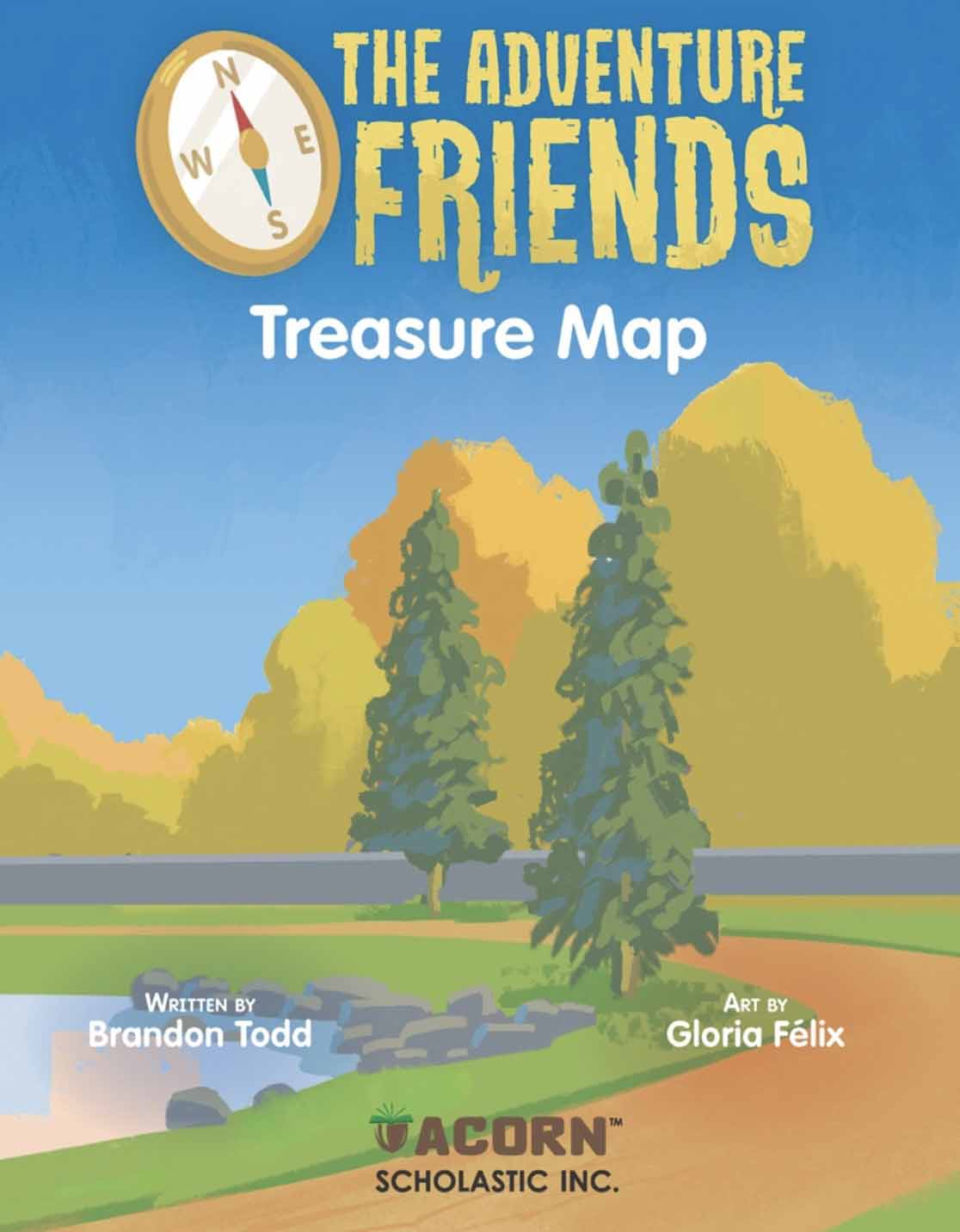 Adventure Friends, The #01 - Treasure Map (Acorn)-Fiction: 兒童繪本 Picture Books-買書書 BuyBookBook