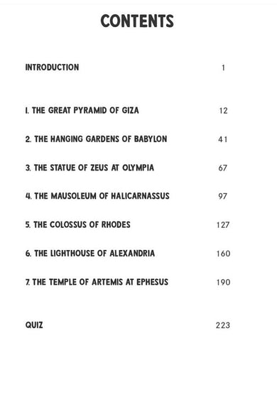 The Seven Wonders of the Ancient World