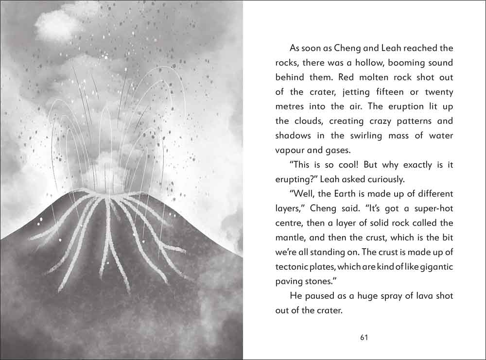Secret Explorers #06 - The Secret Explorers and the Smoking Volcano - 買書書 BuyBookBook