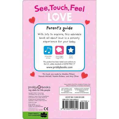 See, Touch, Feel - Love (Board book) Priddy