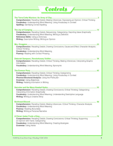 Skill Sharpeners: Reading (Grade 6) (Evan-Moor)-Activity: 學習補充 Learning & Supplemental-買書書 BuyBookBook