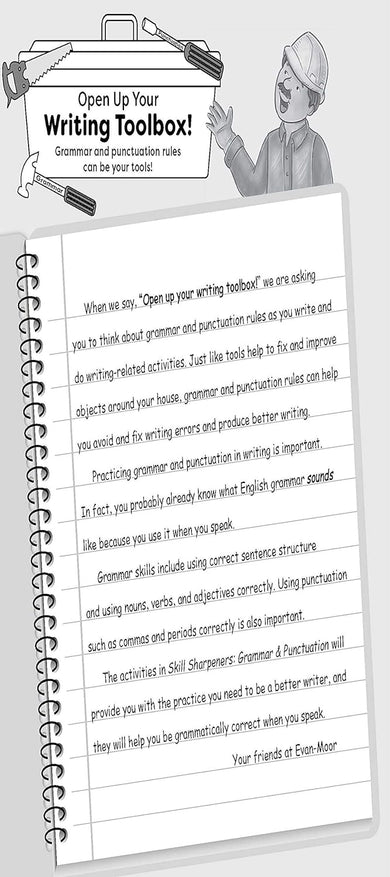 Skill Sharpeners: Grammar & Punctuation (Grade 3) (Evan-Moor)-Activity: 學習補充 Learning & Supplemental-買書書 BuyBookBook